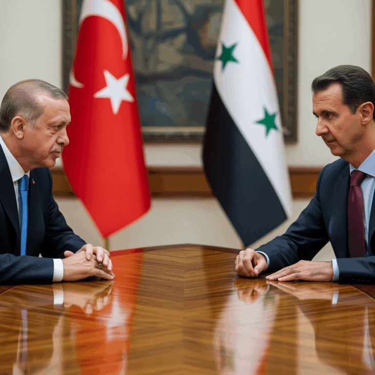Illustration for: Erdogan and Syrian Leader Discuss Bilateral Relations