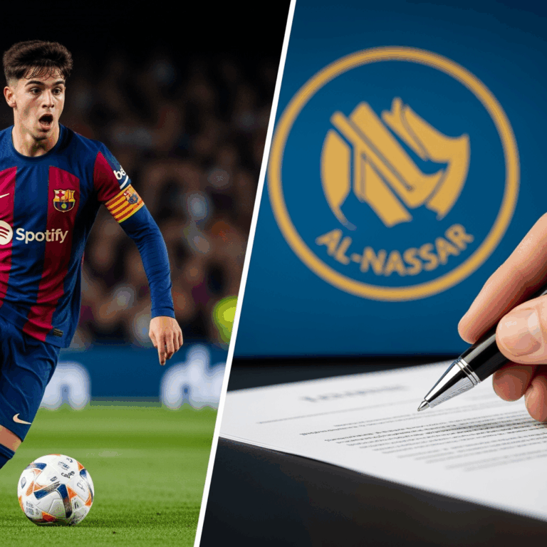 Illustration for: Al-Nassr Aims to Sign Barcelona's Marc Bernal