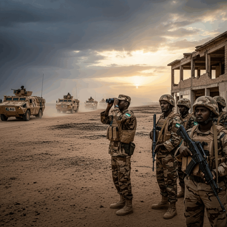 Illustration for: Somalia's Security Challenges Amid African Union Withdrawal