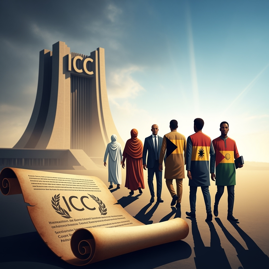 Illustration for: Sahel Coalition Withdraws from ICC: A New Era?