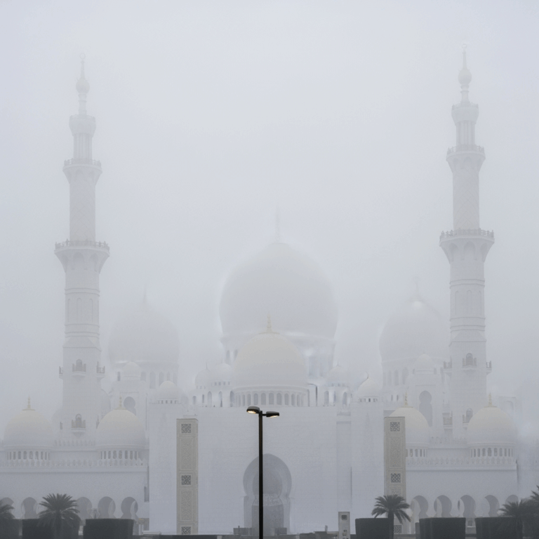 Illustration for: UAE Issues Red Alert for Fog: Visibility Warning