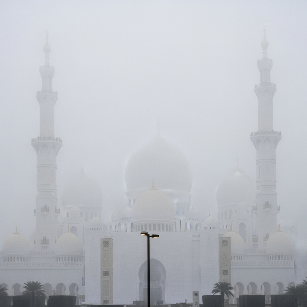 Illustration for: UAE Issues Red Alert for Fog: Visibility Warning