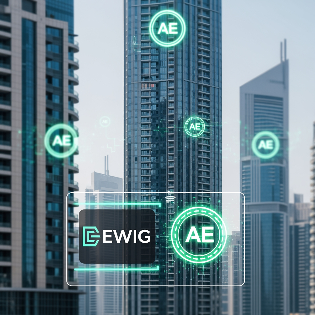 Illustration for: UAE Real Estate Embraces AE Coin Payments with EWIG