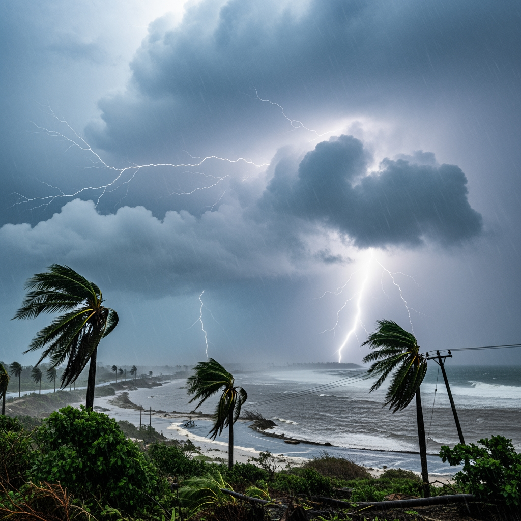 Illustration for: Tropical Storm Fung-wong Re-enters Philippines