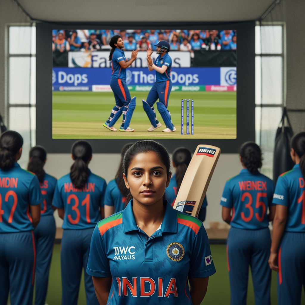 Illustration for: India's Women's World Cup Inspires UAE Cricketers