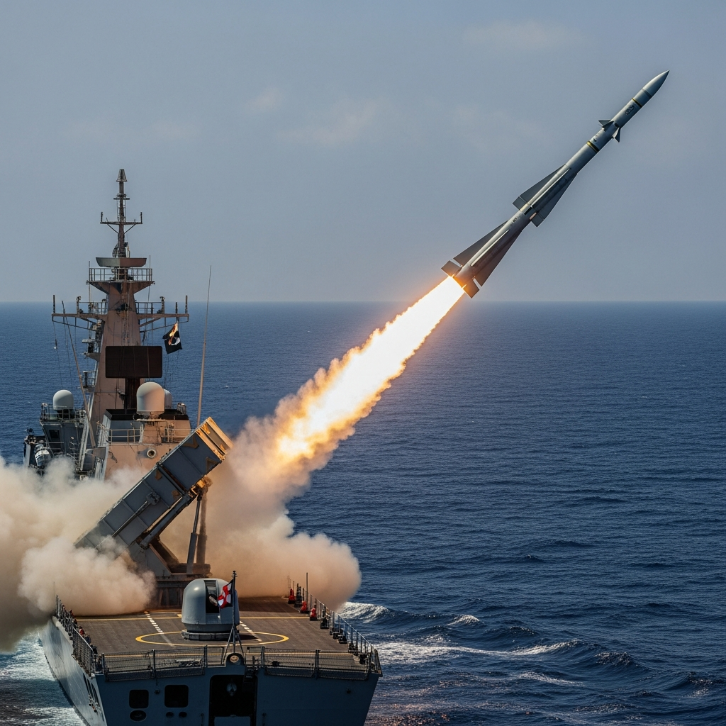 Illustration for: Pakistan's SMASH Missile: A Naval Game Changer