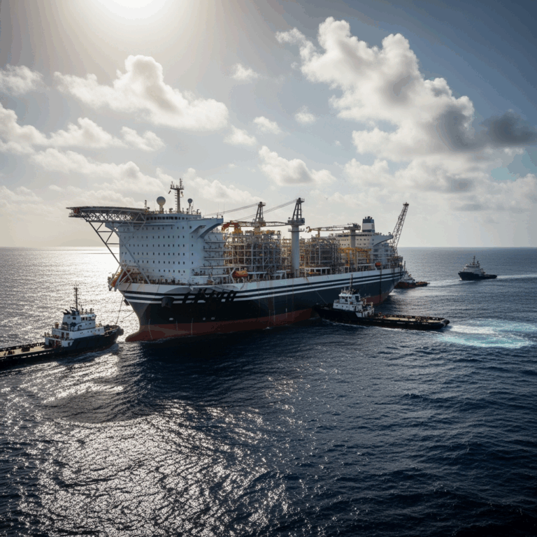 Illustration for: UAE's New Floating Oil Project in Nigeria