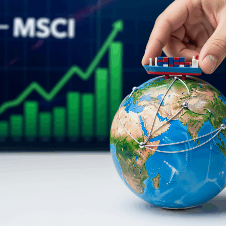 Illustration for: Adnoc L&S Joins MSCI: A Global Logistics Milestone