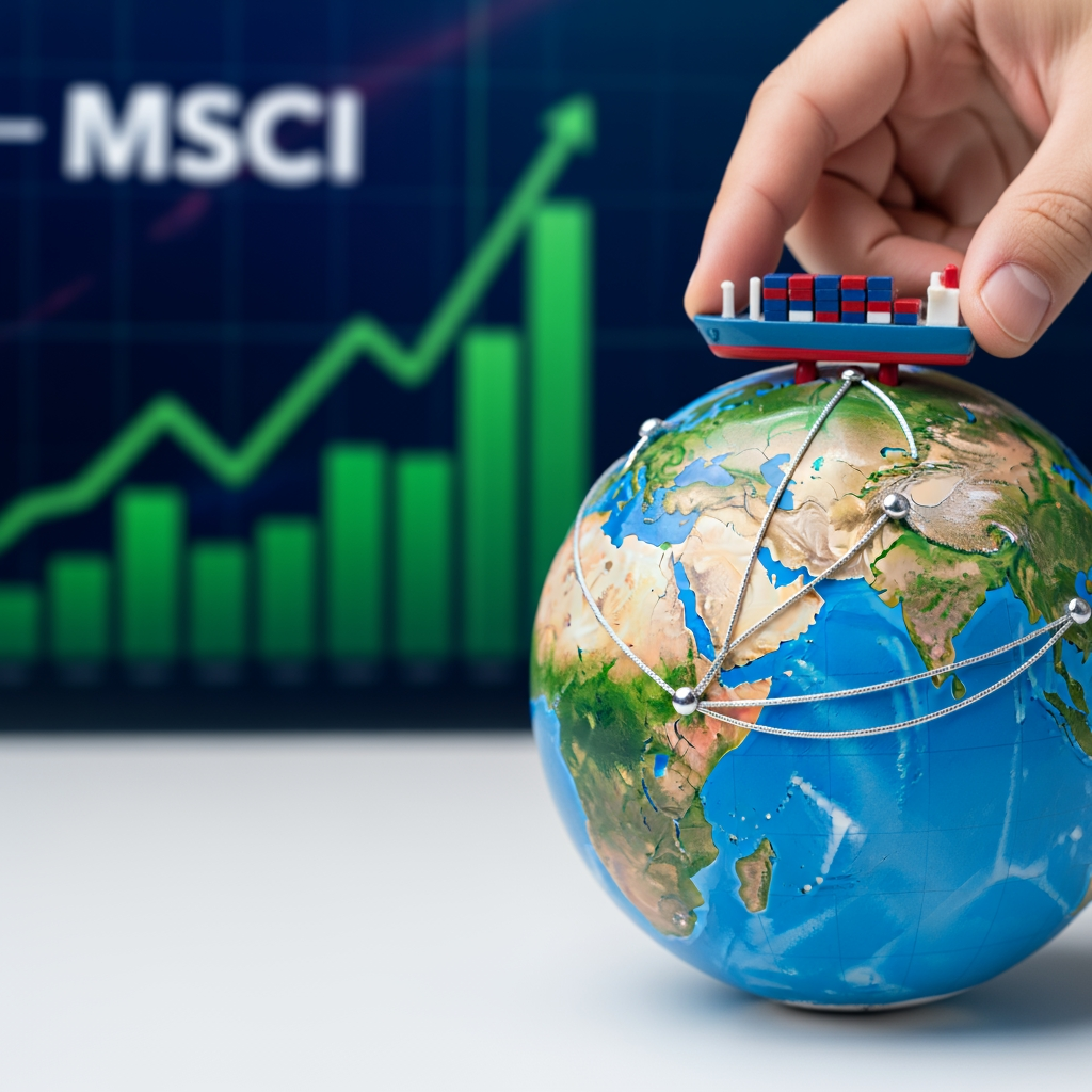 Illustration for: Adnoc L&S Joins MSCI: A Global Logistics Milestone