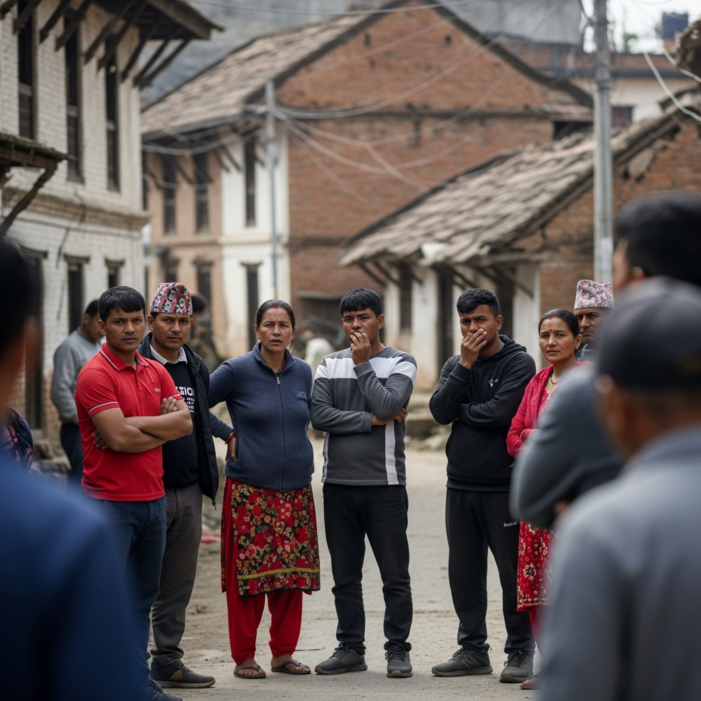 Illustration for: 4.2 Magnitude Earthquake Strikes Nepal