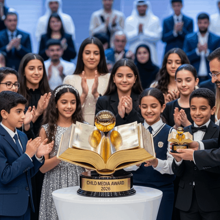 Illustration for: Inspiring Arabic Content: Child Media Award 2026