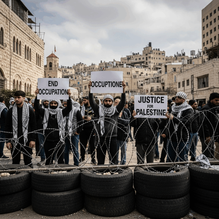 Illustration for: Ongoing Conflict in West Bank: Recent Developments
