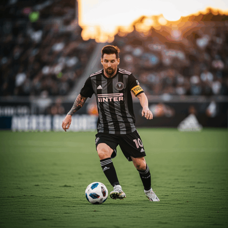 Illustration for: Messi's New Phase with Inter Miami
