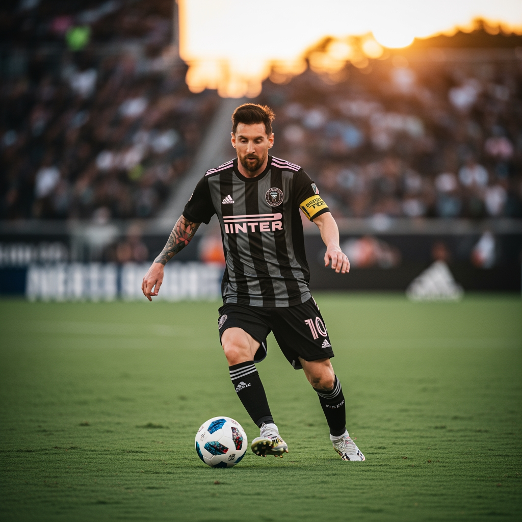 Illustration for: Messi's New Phase with Inter Miami