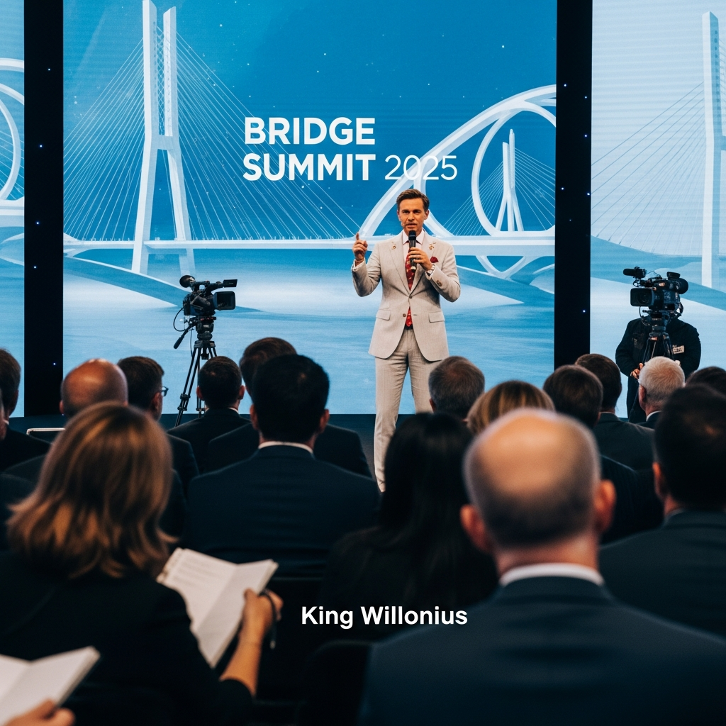 Illustration for: BRIDGE Summit 2025: King Willonius Headlines Event