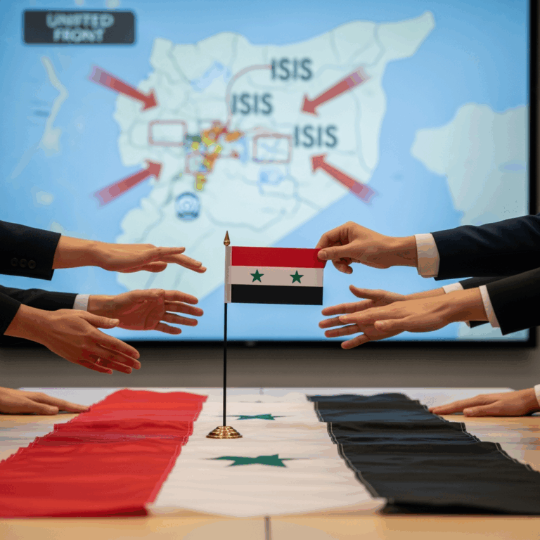 Illustration for: Syria's Intent to Join Anti-ISIS Coalition