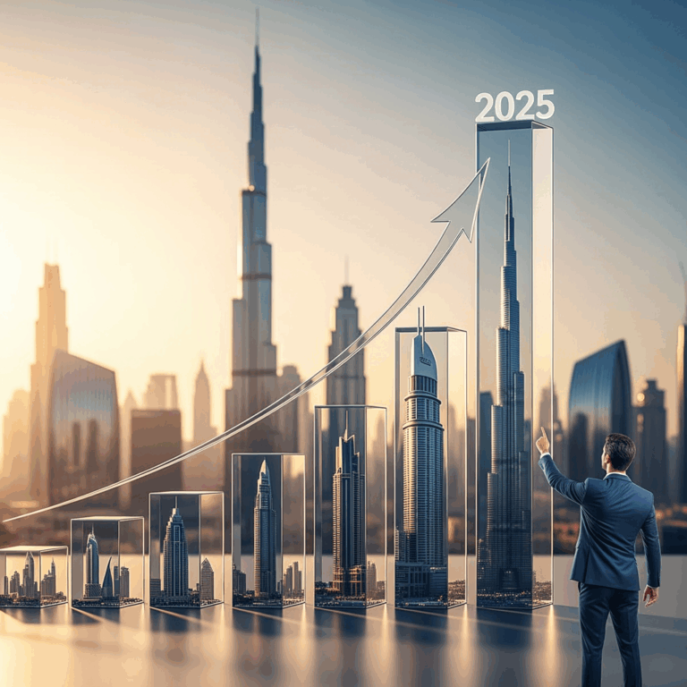 Illustration for: Dubai's GDP Growth Surges in 2025
