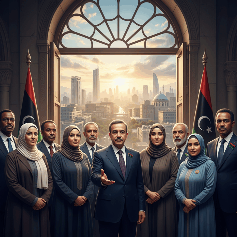 Illustration for: Libya's New Unified Government Initiative