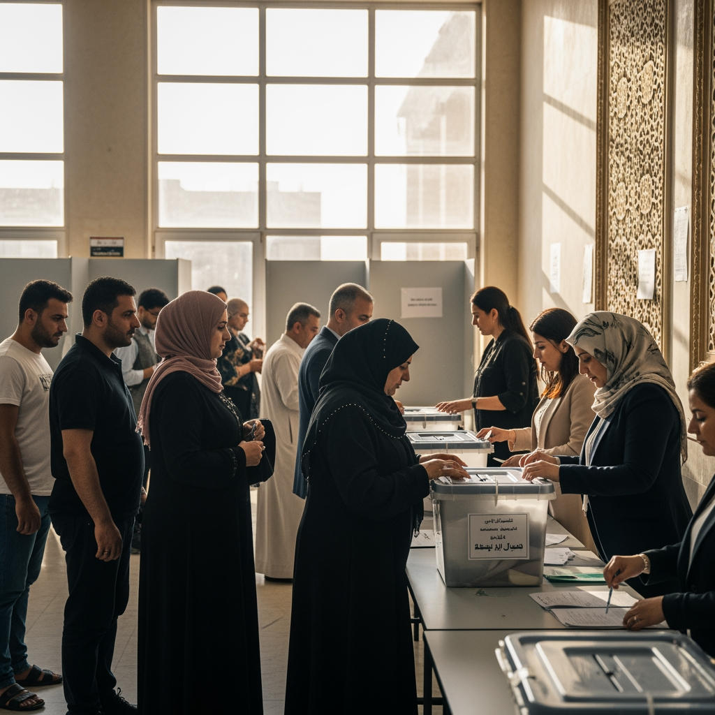 Illustration for: Iraqi Elections 2025: High Participation and Smooth Process