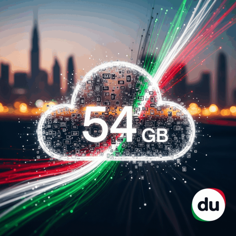 Illustration for: Du Offers 54GB Free Data for UAE National Day
