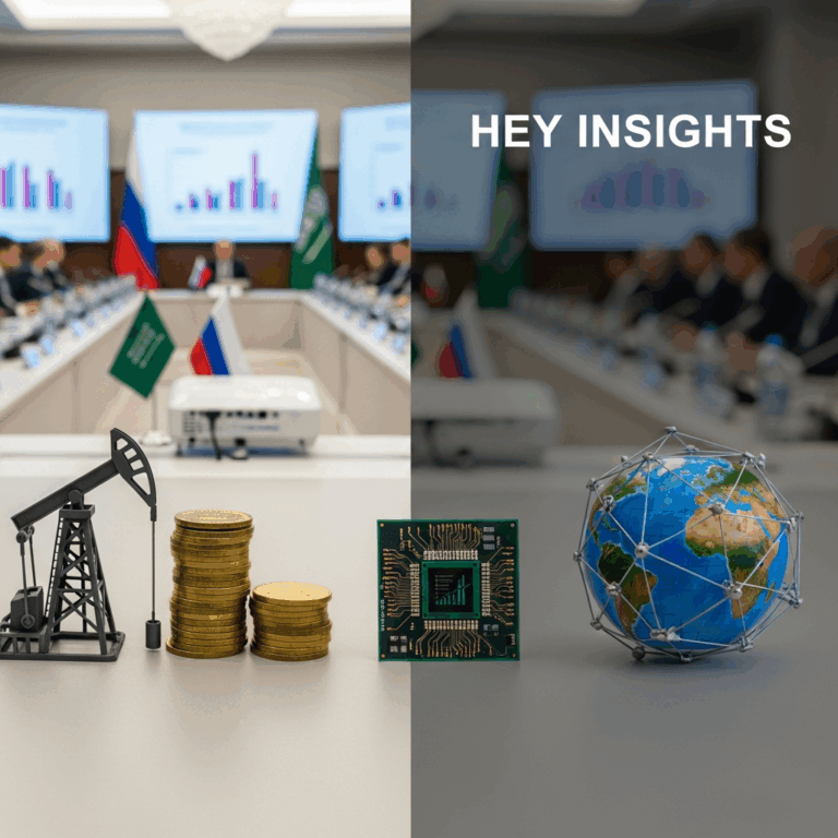 Illustration for: Russian-Saudi Business Forum Insights