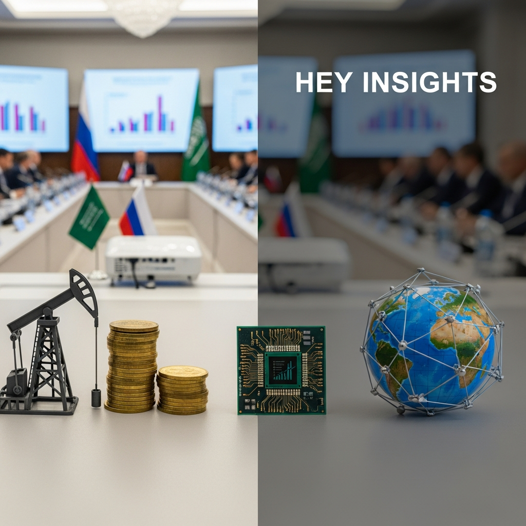 Illustration for: Russian-Saudi Business Forum Insights