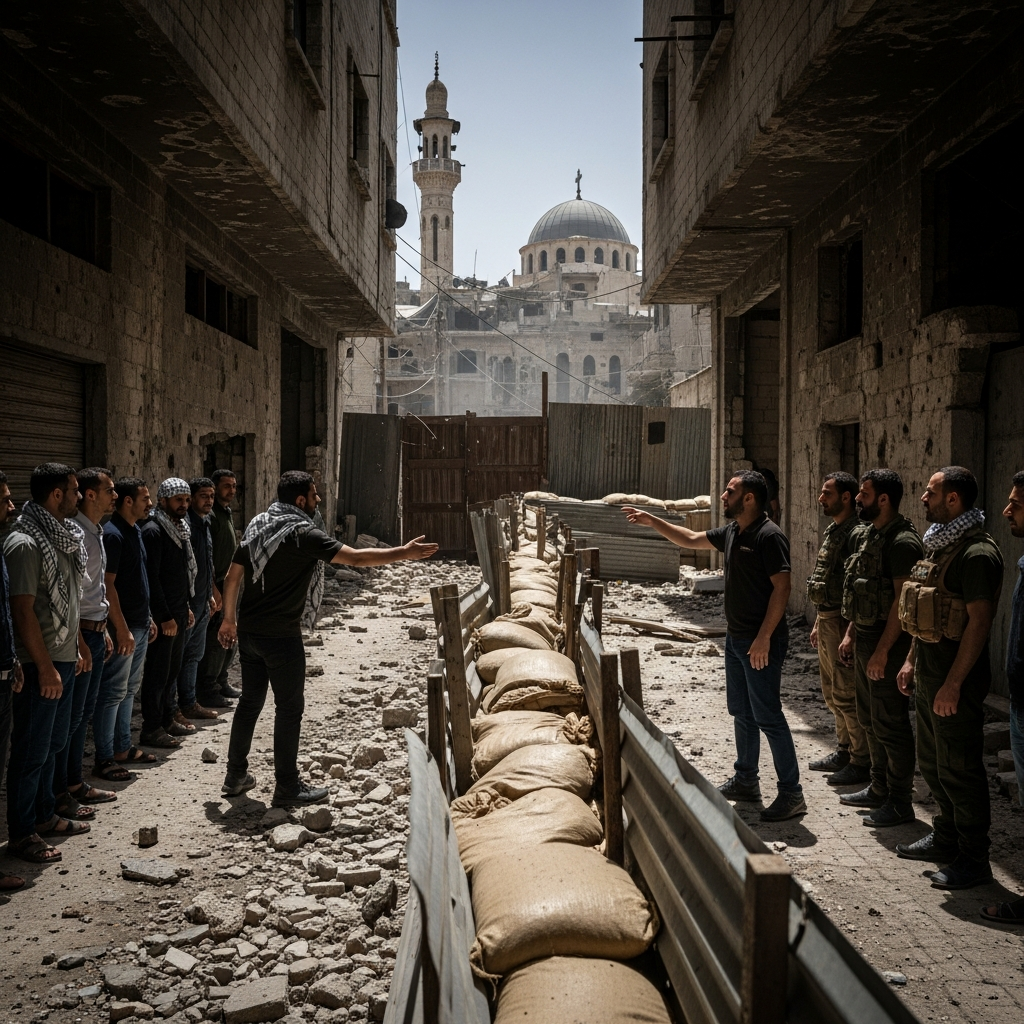 Illustration for: Sectarian Tension Rises in Syria After Attack