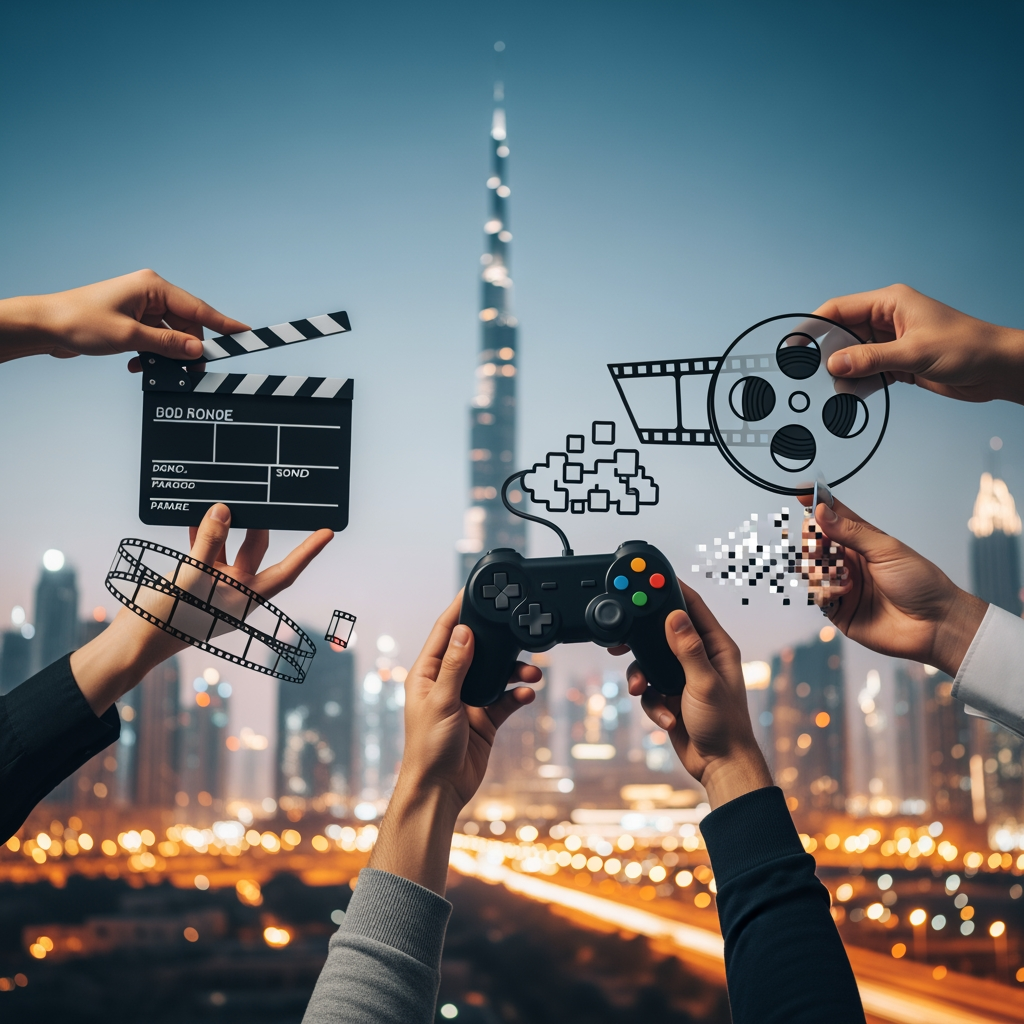 Illustration for: Dubai Boosts Film & Gaming with New Committees