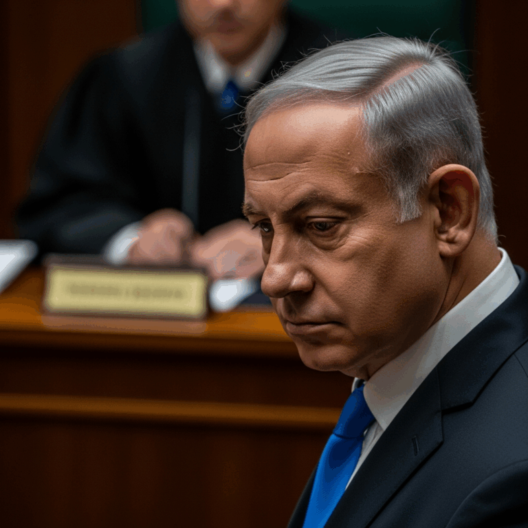 Illustration for: Netanyahu Seeks Pardon Amid Ongoing Trial