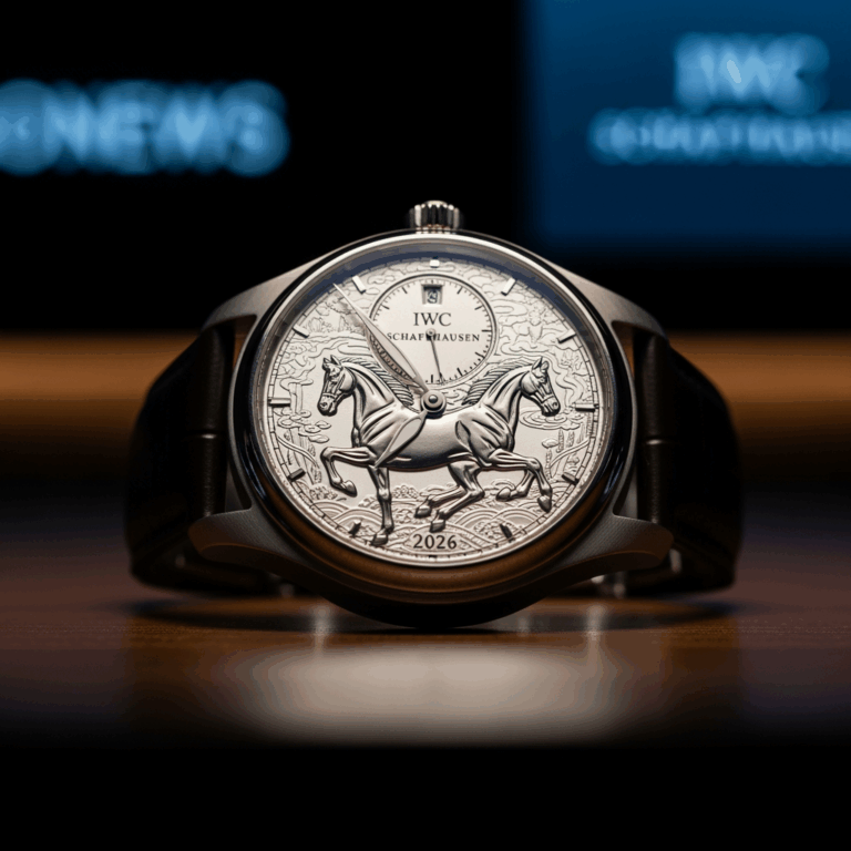 Illustration for: Celebrate 2026 with IWC's Horse Year Timepiece