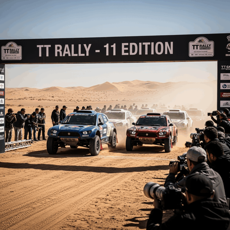 Illustration for: 11th Edition of TT Rally Kicks Off in Libya