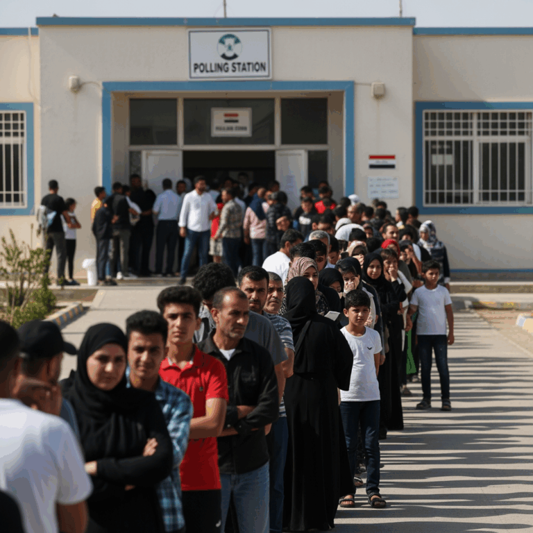 Illustration for: Iraq's Unexpected Election Turnout