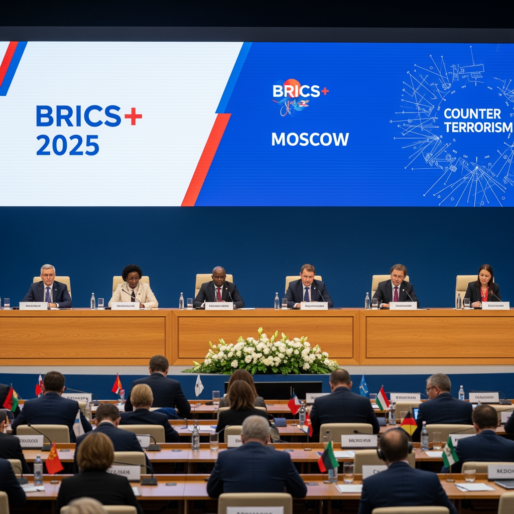 Illustration for: BRICS+ Conference on Counter-Terrorism 2025 in Moscow