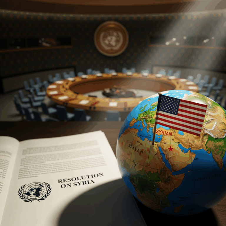 Illustration for: UN Decision on Syria and US Sanctions Policy