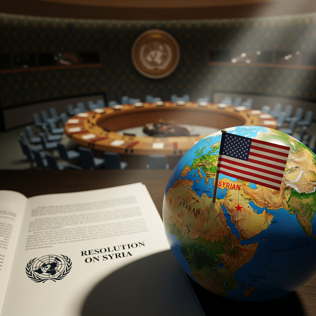 Illustration for: UN Decision on Syria and US Sanctions Policy