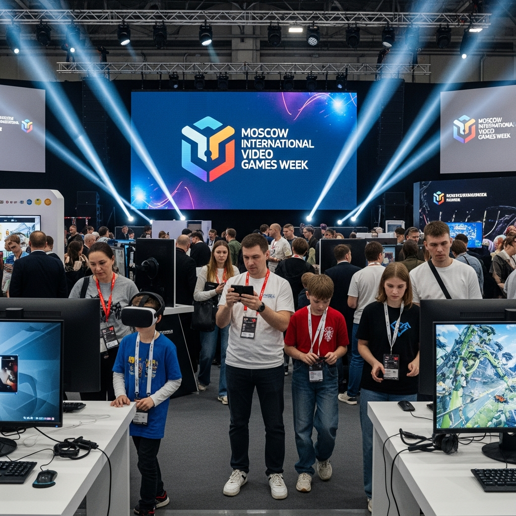 Illustration for: Moscow International Video Games Week Launch