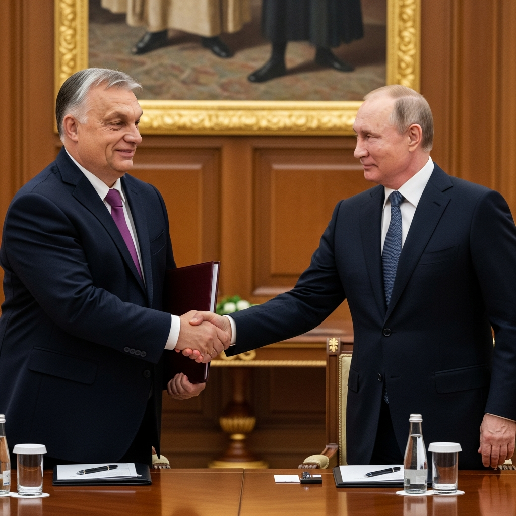 Illustration for: Orban's Successful Moscow Talks on Energy