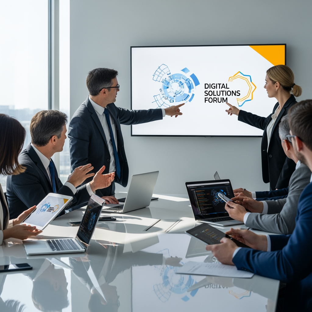 Illustration for: Digital Solutions Forum Highlights