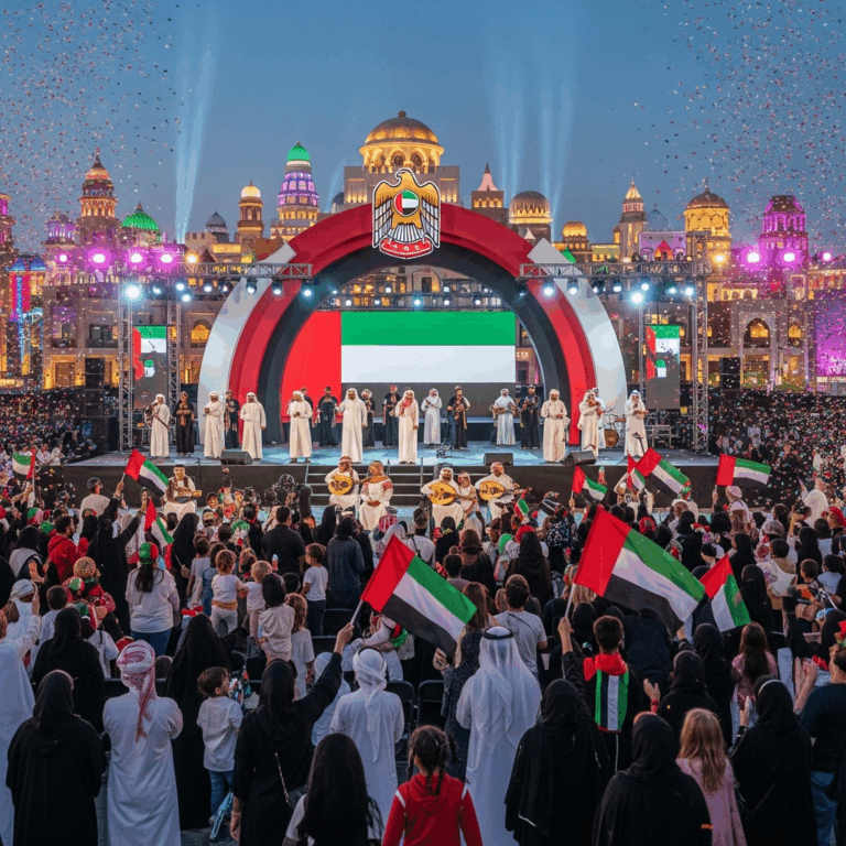 Illustration for: Celebrate UAE's 54th National Day at Global Village