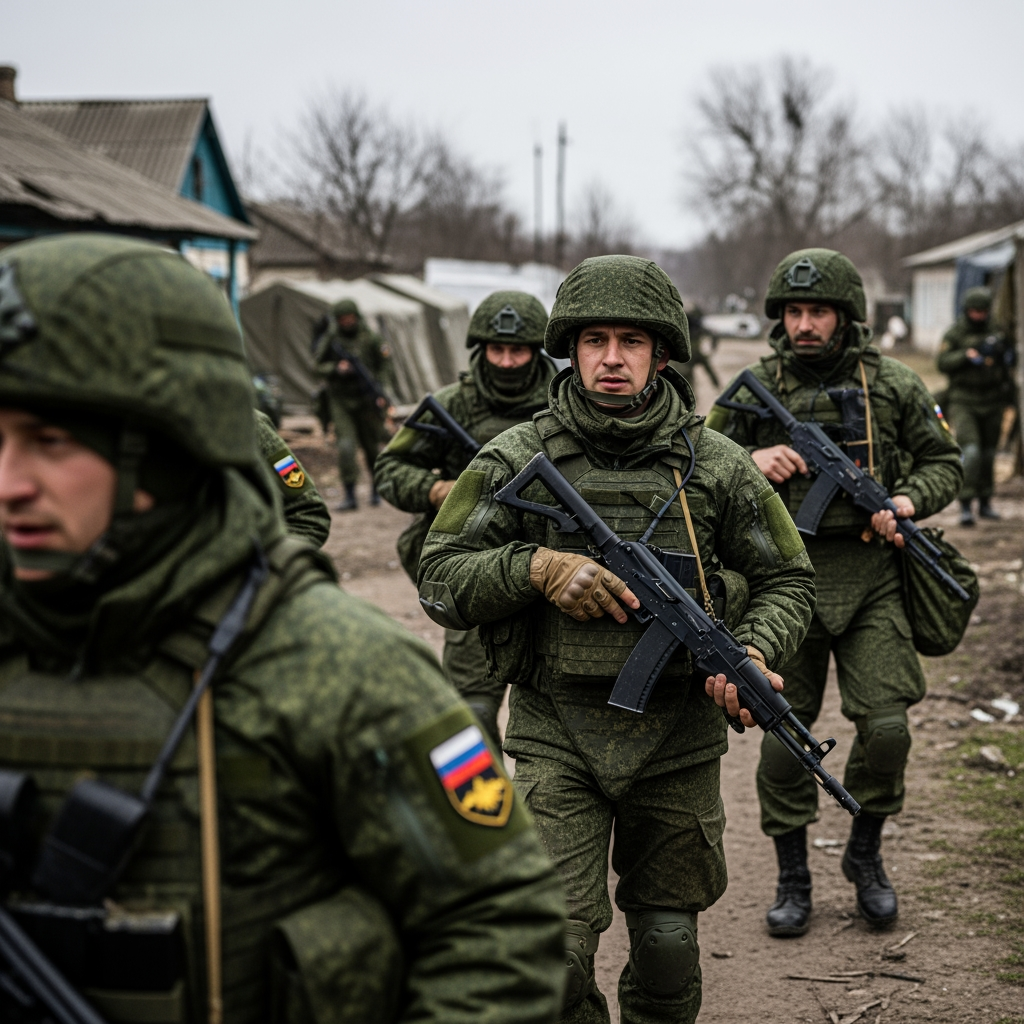 Illustration for: Russian Forces Liberate Rovnopol