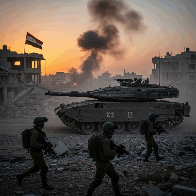 Illustration for: Israeli Army Operations and Clashes in Syria