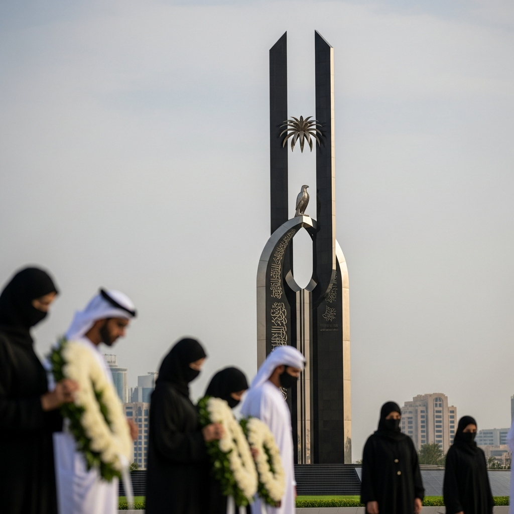 Illustration for: UAE Honors Martyrs on Commemoration Day