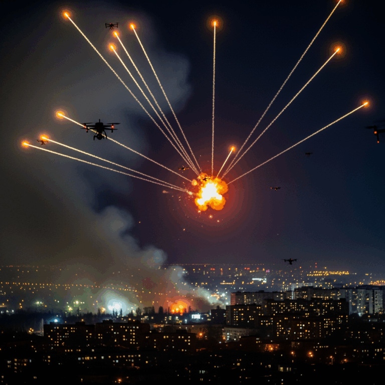 Illustration for: Russian Air Defense Destroys 37 Ukrainian Drones