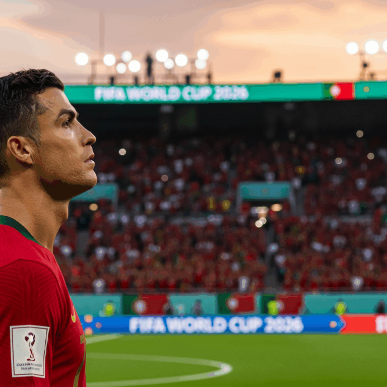 Illustration for: Ronaldo to End Career at 2026 World Cup