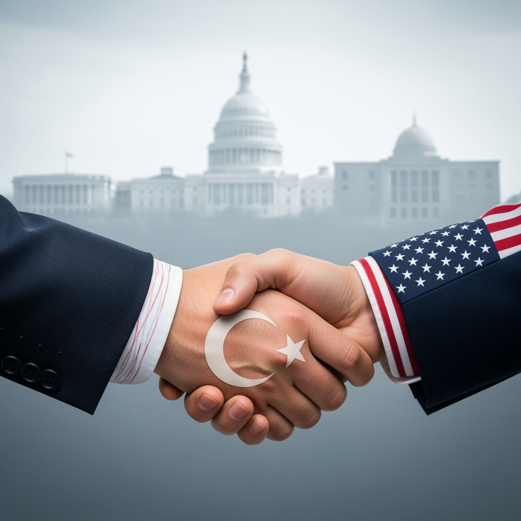 Illustration for: Turkey and US Discuss Lifting CAATSA Sanctions