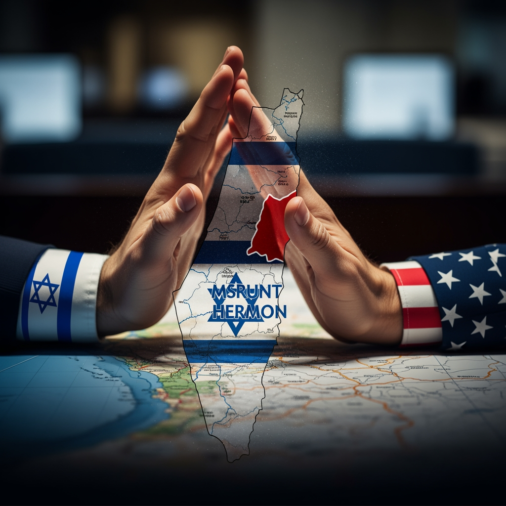 Illustration for: Israel Concerned Over US Pressure on Mount Hermon