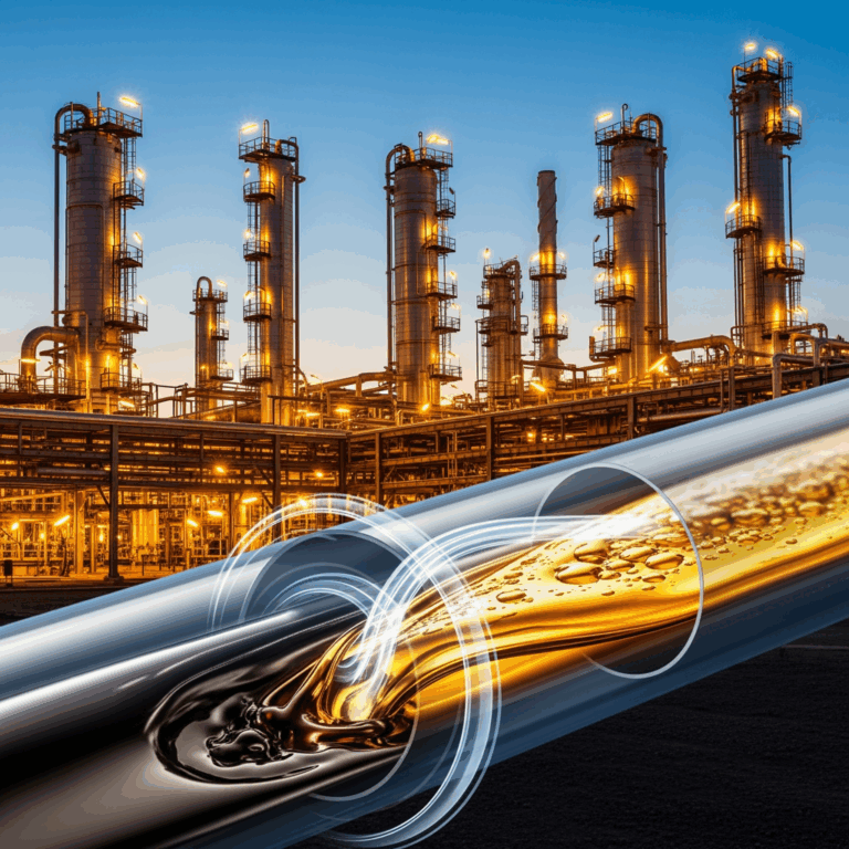 Illustration for: Efficient Oil Refining: Transforming Heavy Fractions