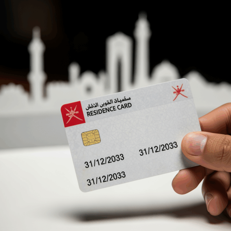 Illustration for: Oman Extends Residence Card Validity to 10 Years