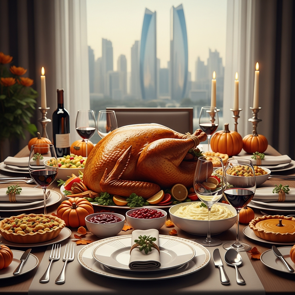 Illustration for: Turkey Demand Soars for UAE Thanksgiving Celebrations