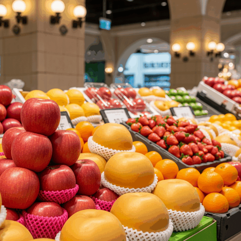Illustration for: Korean Fruits Shine in UAE with aT's K-Fruit Campaign